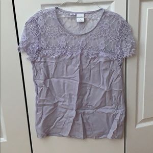 Lavender Lace Top (Vero Moda)